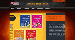 Desktop Screenshot of bhomiapublication.com